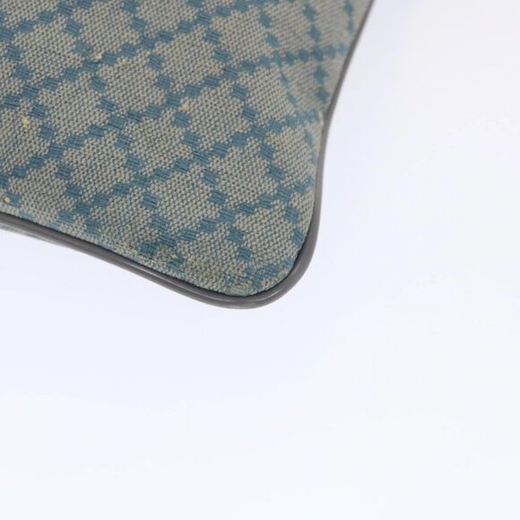 GUCCI Diamante Shoulder Bag PVC Leather Light Blue 295257 Auth bs7152 - Picture 5 of 16